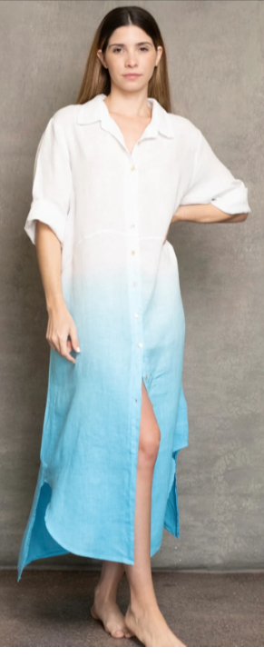 kimonochic ombre caftan