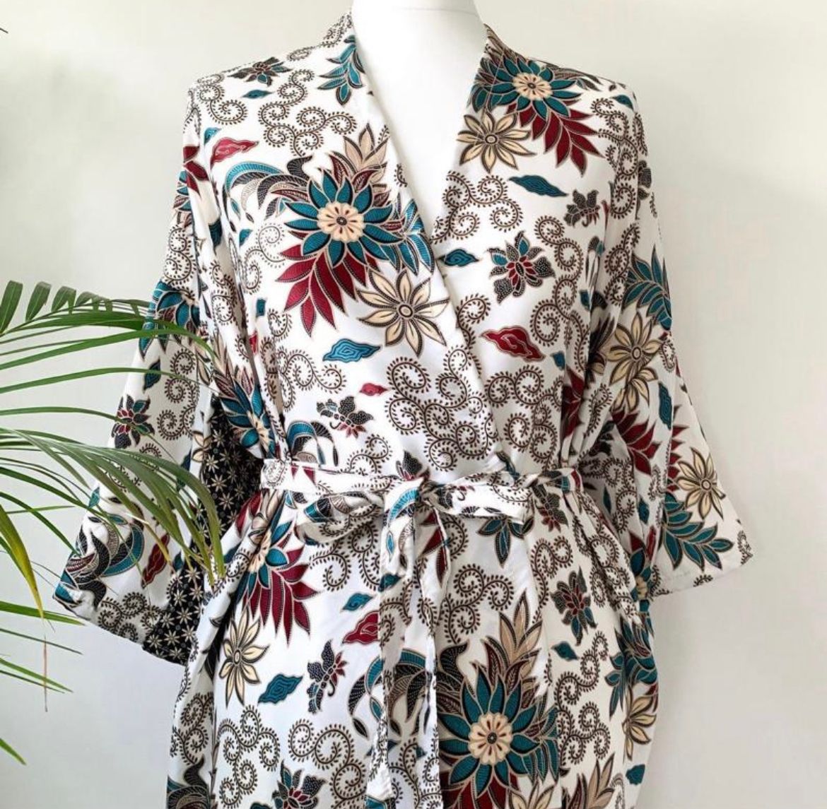 kimono Monogram Azurée