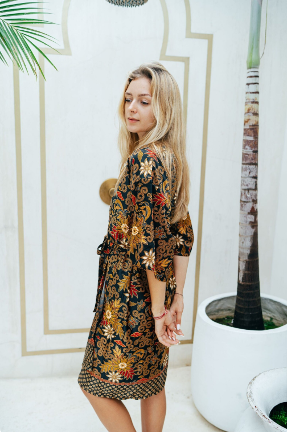 Kimono Monogram foncé
